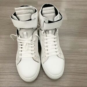 YLATI Footwear White Sneakers, Size 41, Made in Italy, Brand New